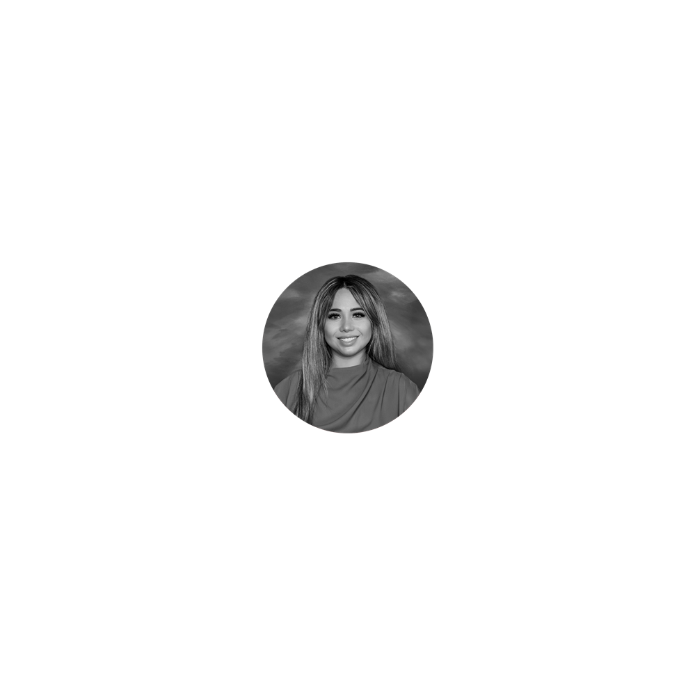 Alondra Sandoval-Velazquez Profile Picture in Black & White